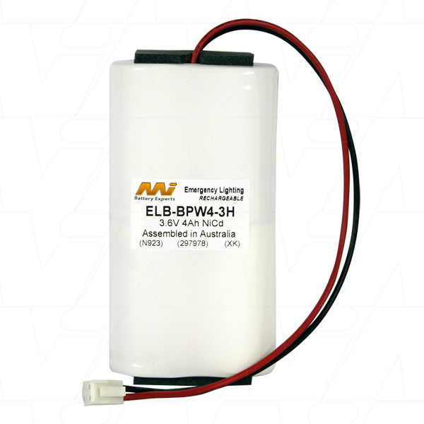 MI Battery Experts ELB-BPW4-3H